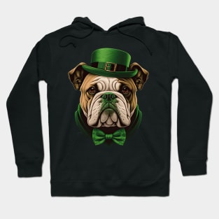 Bulldog St. Patrick's Day Hoodie